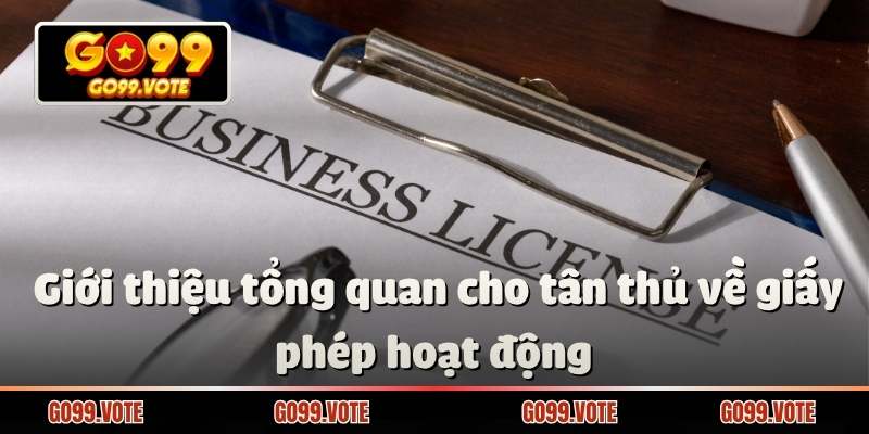 Hệ thống quản lý và kiểm soát minh bạch dựa trên giấy phép hoạt động